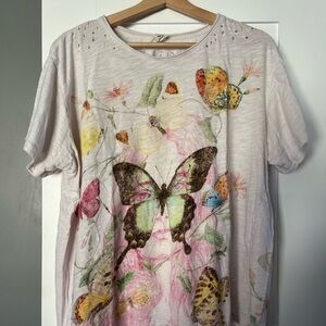 Magnolia Pearl Emily Dickenson Butterfly Tee